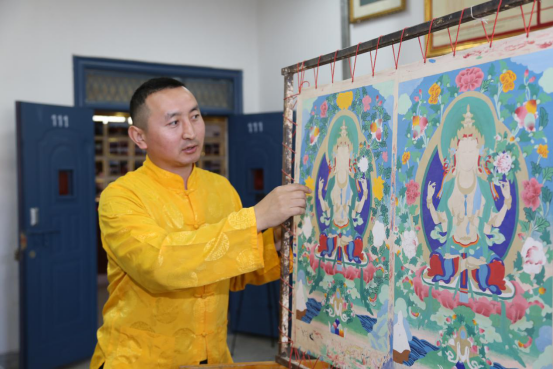 甘肃武威：走出一条唐卡艺术文化扶贫之路557.png